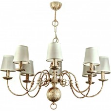 Φωτιστικό Κρεμαστό 8xE14 Μεταλλικό σε Μπεζ Πατίνα 5311-8